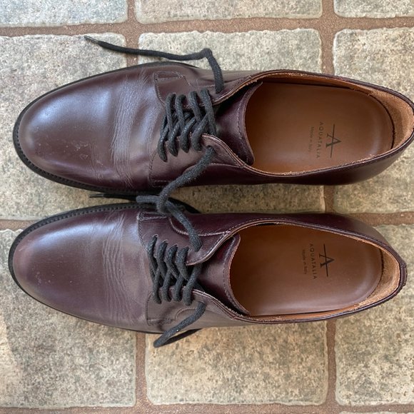 Aquatalia chocolate brown oxfords, size 7.5 main image 4